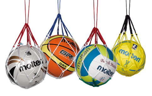 Ball Basketbälle Handbälle Ballnetz für bis zu zehn Fußbälle Ballnetz 