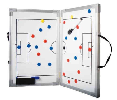 Klappbare Fußball-Magnet-Lehrtafel