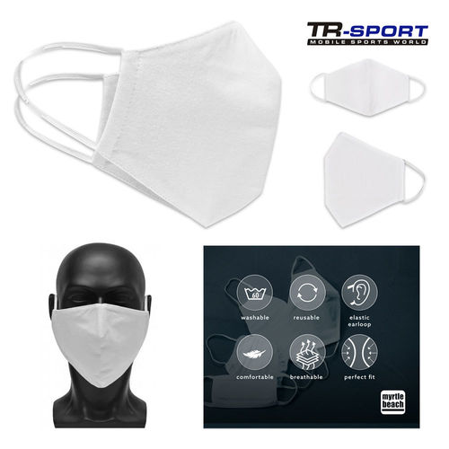 Face-Mask Folded Mund-Nasenmaske 5er Set