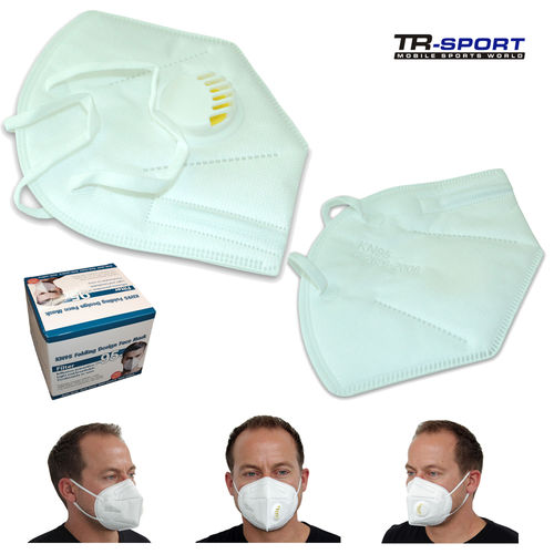 TR-SPORT Atemschutzmasken Typ FFP2 - 20er Pack
