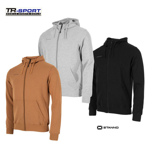 Stanno BASE Hooded Full Zip Sweat Top